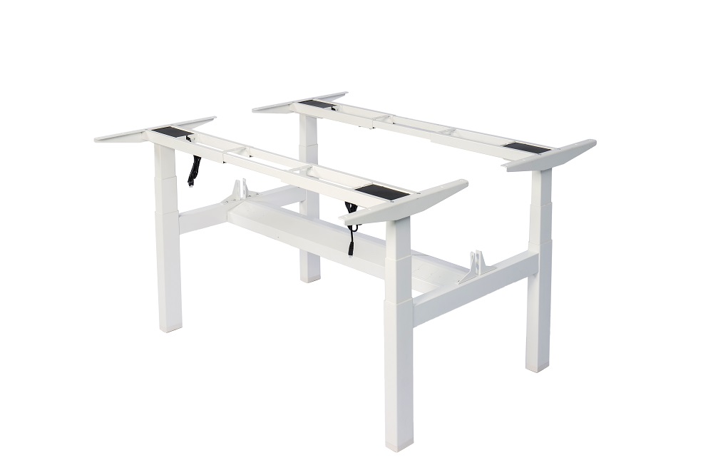 Soporte de mesa elevadora de tubo rectangular (motor dual*2)