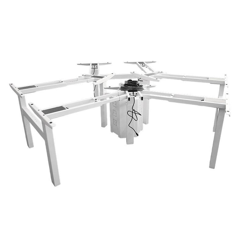 Soporte de mesa elevadora de tubo rectangular (tres motores*3)